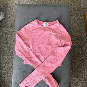 Gymshark Pink Long Sleeve Top